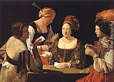 Georges De La Tour Wall Art - Cheater with the Ace of Diamonds